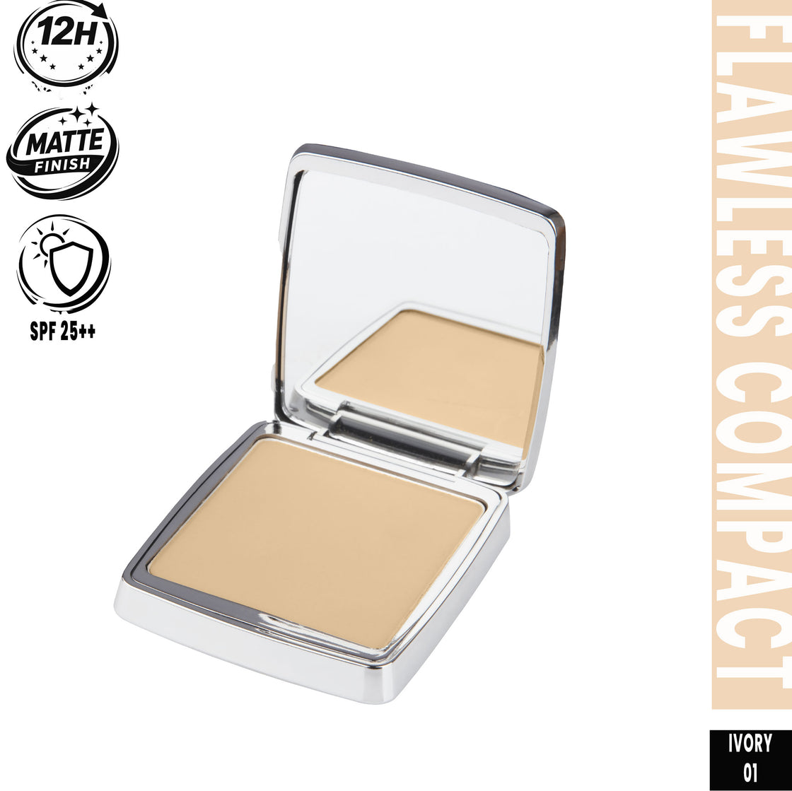 Flawless Matte Compact Powder With Spf 25