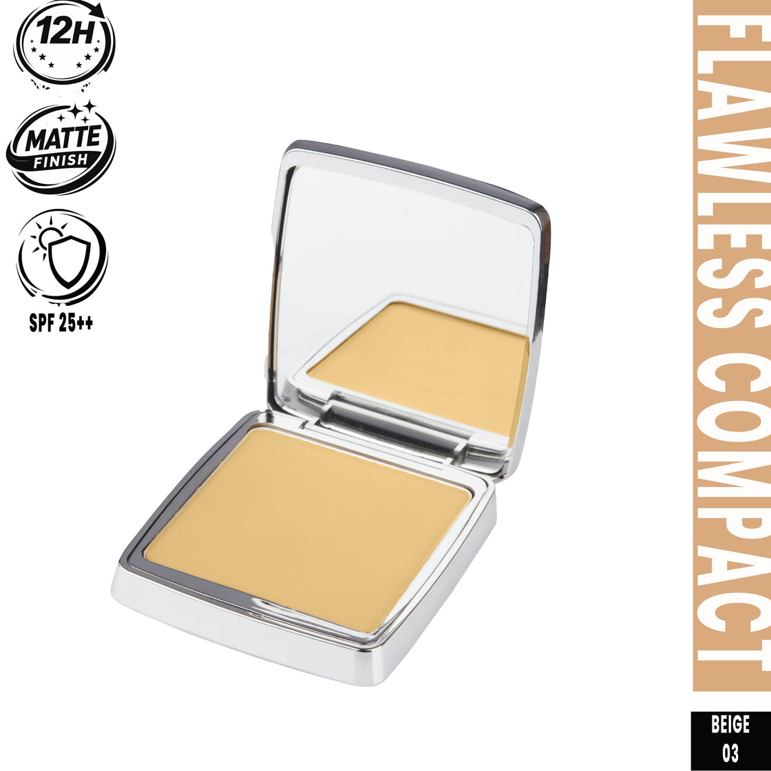 Flawless Matte Compact Powder With Spf 25