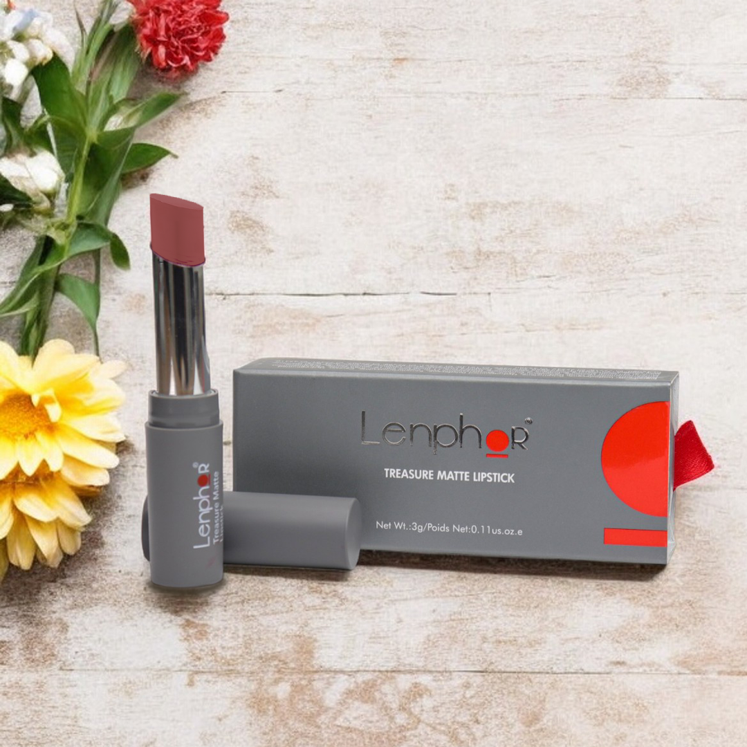 Creamy Matte Lipstick – Treasure