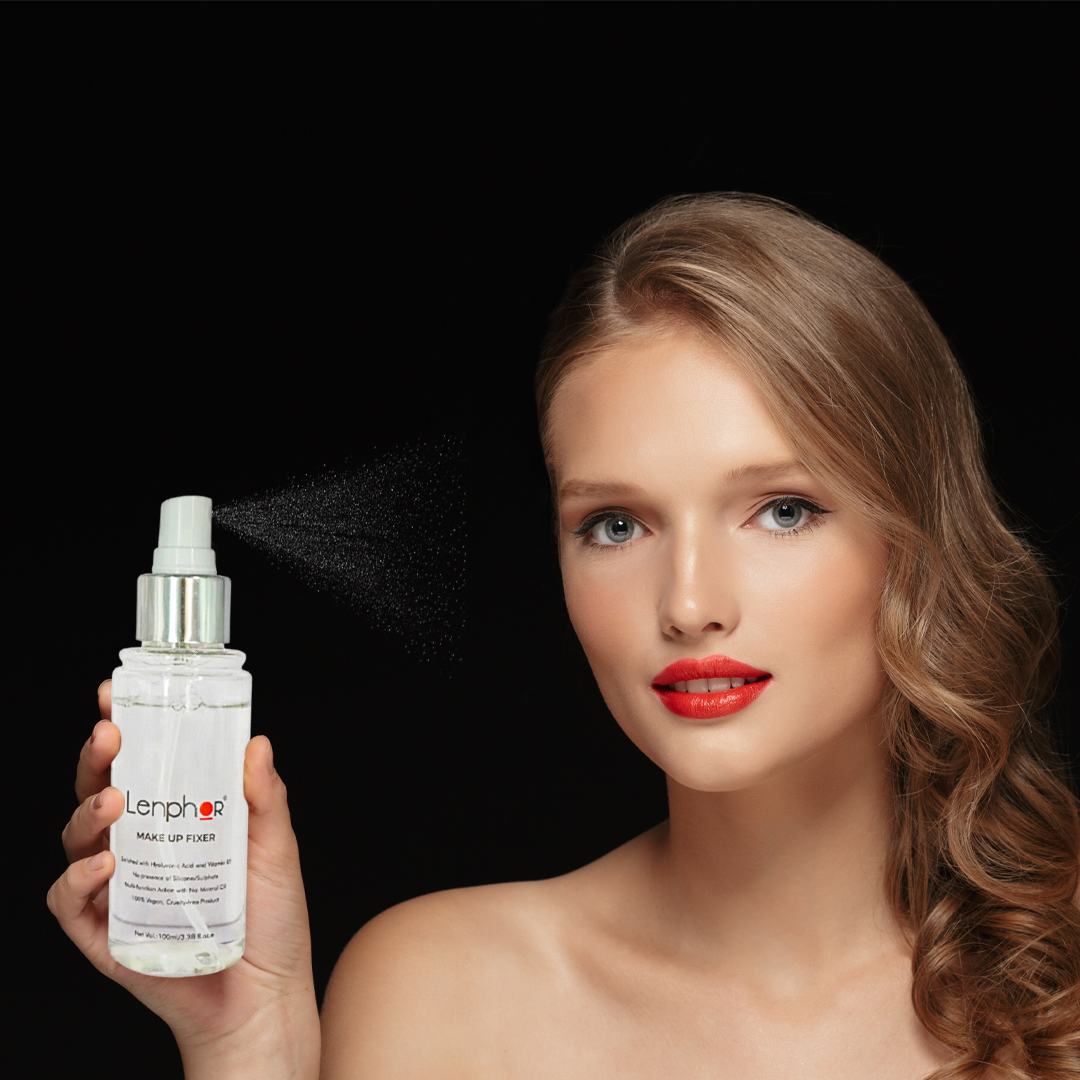Makeup Fixer Spray for Dry Skin - Lenphor